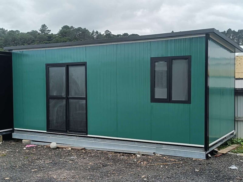 cabin/sleepout/tiny house-green color Carousel 1