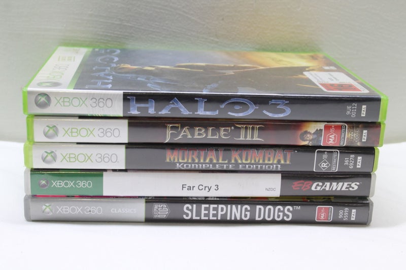 60GB Xbox 360, Controllers & Games Carousel 2