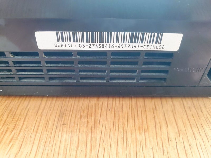 Mod jailbreak PS3 fat 80GB CFW Carousel 2