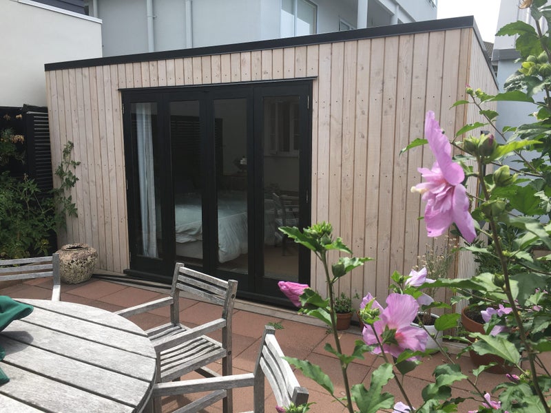 10m² Sleepout | High-Spec: Abodo Cladding, Cedar Joinery, Birch Ply Interior Carousel 2