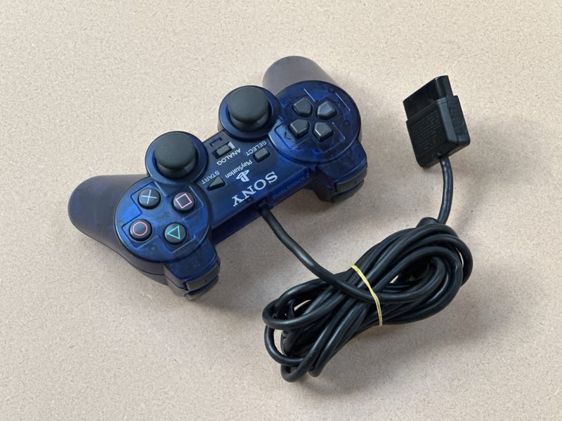 Clear Blue PlayStation 2 Controller Carousel 2