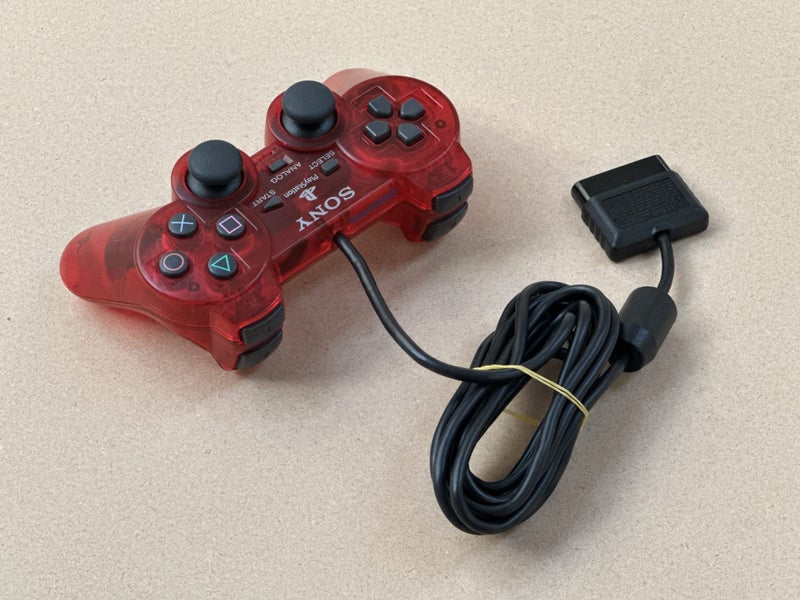 Clear Red PlayStation 2 Controller Carousel 2