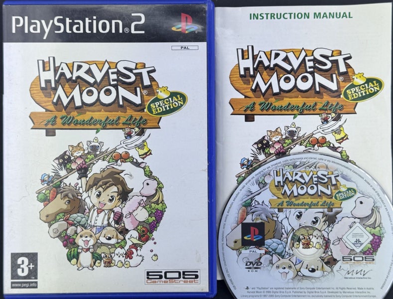 Harvest Moon A Wonderful Life - PS2 - PlayStation 2 Carousel 1