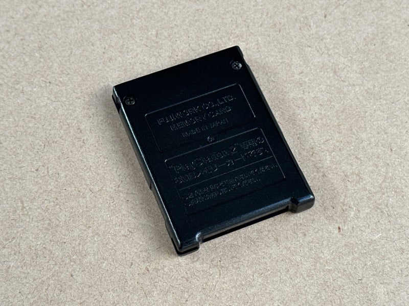 Black & White Fujiwork PlayStation 2 Memory Cards Carousel 5