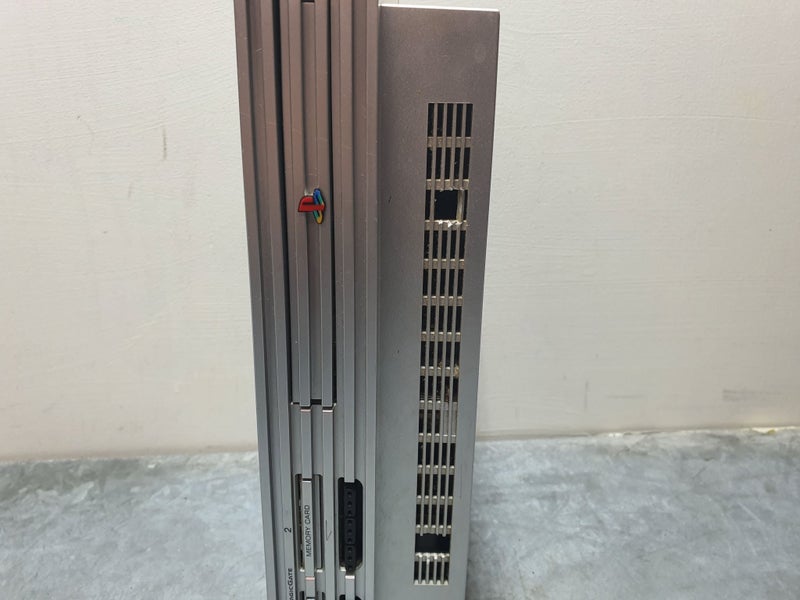 PlayStation 2 Silver Gaming Console (has damage) Carousel 2