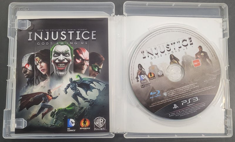 Injustice Gods Among Us PS3 Game Carousel 2