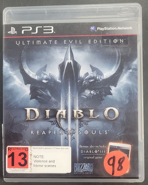 DIABLO III Ultimate Evil Edition PS3 Game Carousel 1