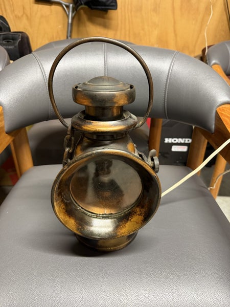 Vintage Copper Carriage Lamp Carousel 5