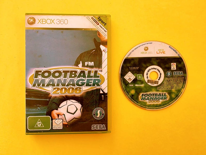 Football Manager 2006 (Xbox 360) Carousel 1