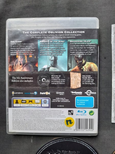 The Elder Scrolls IV Oblivion 5th Anniversary Edition Playstation 3 Carousel 2