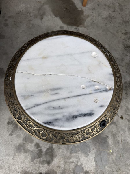Marble & Brass Wine Side Table Carousel 2