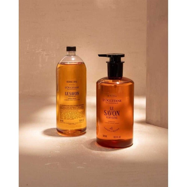 L'Occitane Shea Verbena Luxurious Liquid Soap Refill 500ml Carousel 2