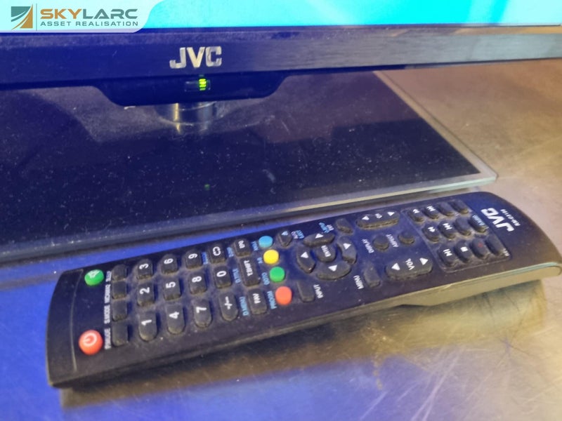 JVC 32" HD LCD TV Television w/ Built-Intel DVD Player Carousel 2
