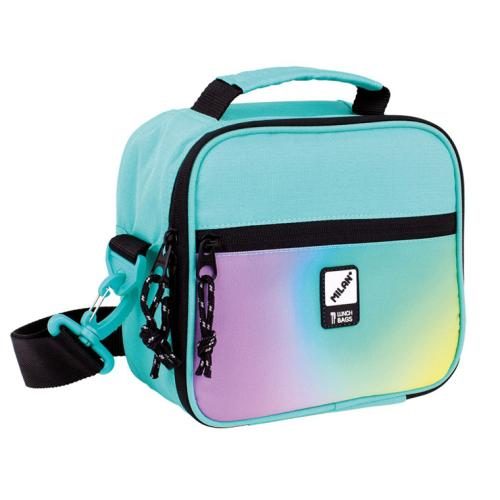 Milan Food Bag Isothermal 3.5L with 3 Containers Sunset Series - Turquoise Carousel 1