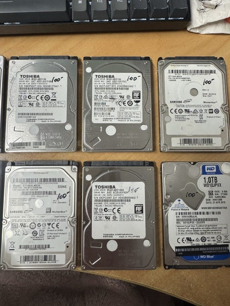 1TB 2.5” HDD*10 Carousel 3