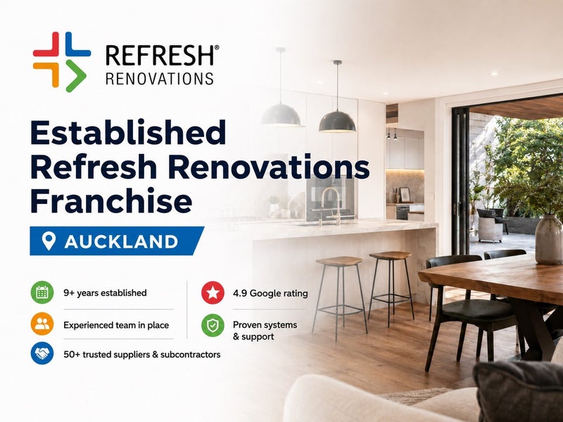 Refresh Renovations Auckland – Established Franchise Carousel 1
