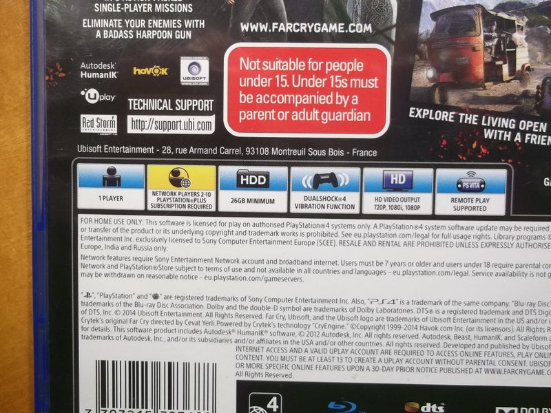 FarCry 4 Limited Edition - PS4 Game - VG Condition Carousel 4