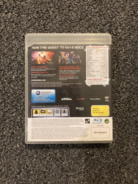 Guitar Hero: Warriors of Rock (PS3) Carousel 2