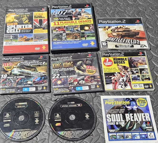 Playstation 1 / 2 Demo Discs Carousel 1