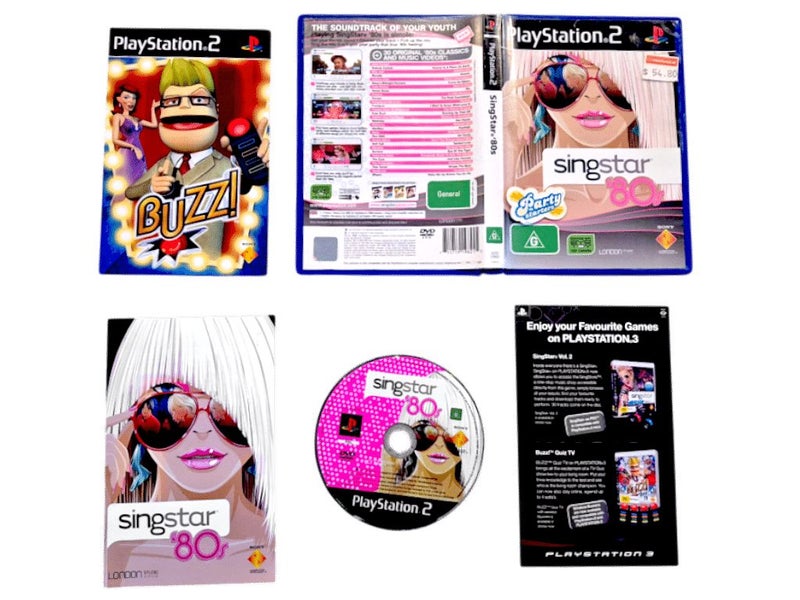 SingStar 80s (PS2) *COMPLETE* Carousel 1