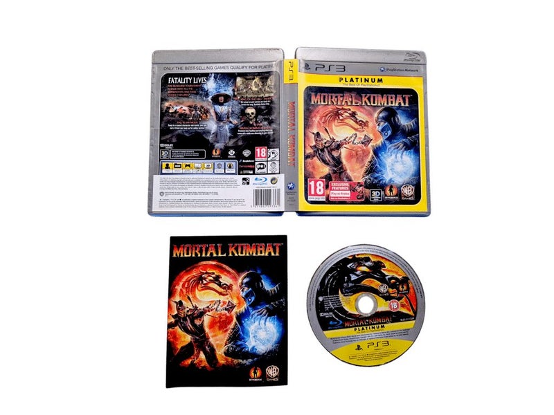 Mortal Kombat (PS3) GENUINE PLATINUM *EXCELLENT & COMPLETE* Carousel 1