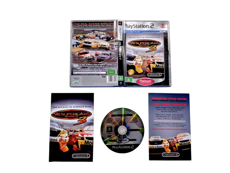 V8 Supercars 3: Race Driver (PS2) *TIDY & COMPLETE* Carousel 1