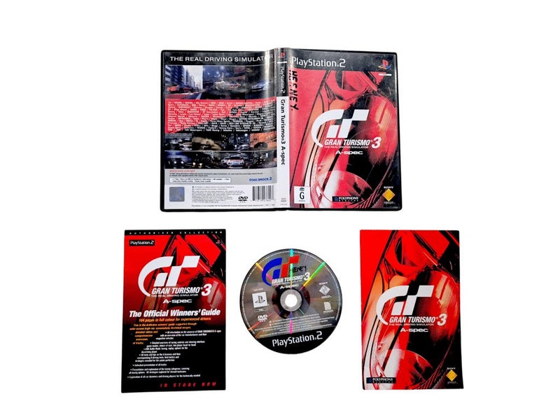Gran Turismo 3 A-Spec (PS2) *BLACK CASE - ORIGINAL PRINT* Carousel 1