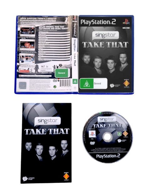 SingStar Take That (PS2) *EXCELLENT & COMPLETE* Carousel 1