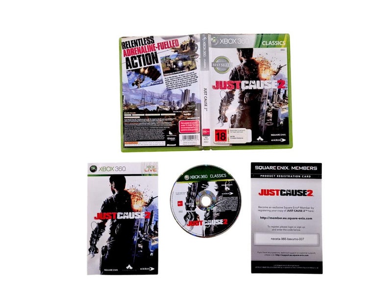 Just Cause 2 (Xbox 360) *EXCELLENT & COMPLETE* Carousel 1