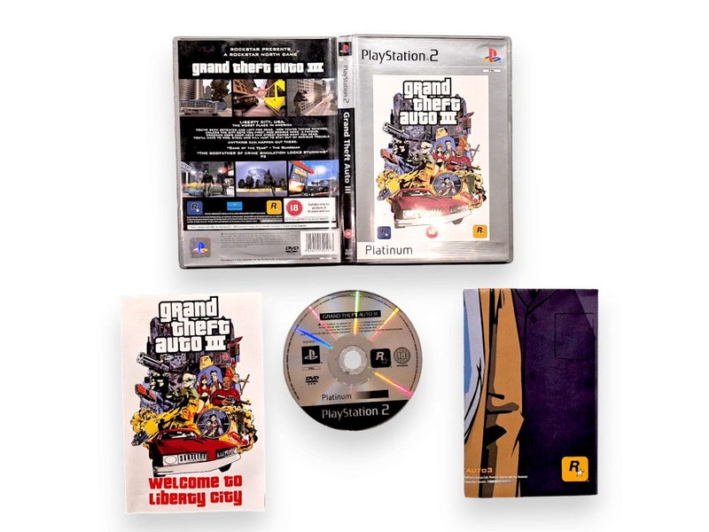 Grand Theft Auto III (PS2) *COMPLETE w/ MAP & MANUAL! Carousel 1