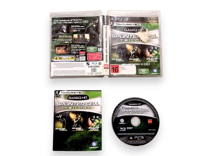 Tom Clancy's Splinter Cell Trilogy HD (PS3) Carousel 1