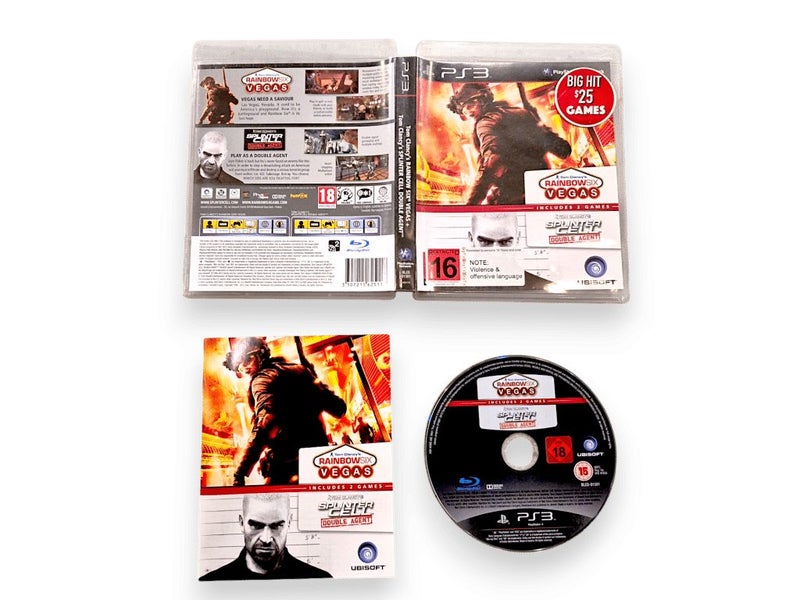 Tom Clancy's Rainbow Six Vegas + Splinter Cell Double Agent (PS3) Carousel 1