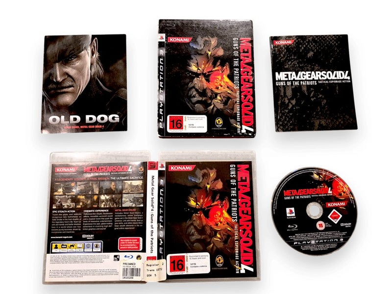 Metal Gear Solid 4: Guns of the Patriots (PS3) BOXED, COMPLETE Carousel 1