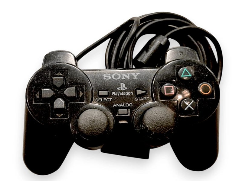 Sony PS2 Controller DualShock Controller (Black) Carousel 1