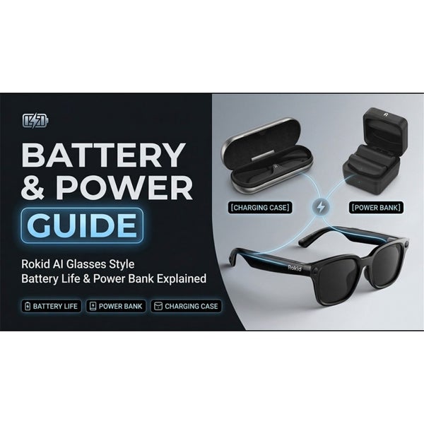 Rokid Ultra-Light 38.5g AI Glasses Style (Non-Display) Front Camera 12MP Link Carousel 2