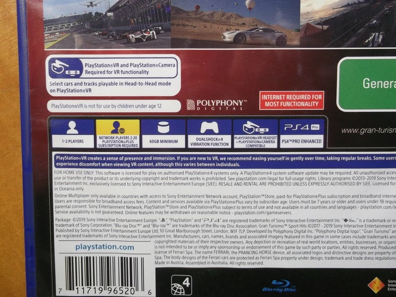 Gran Turismo Sport - PS4 Game - LIKE NEW Carousel 4