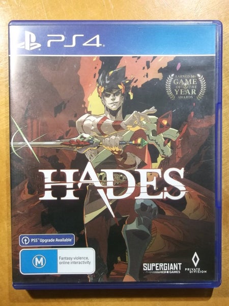 Hades - has Artbook! - PS4 Game - Excellent Condition Carousel 1