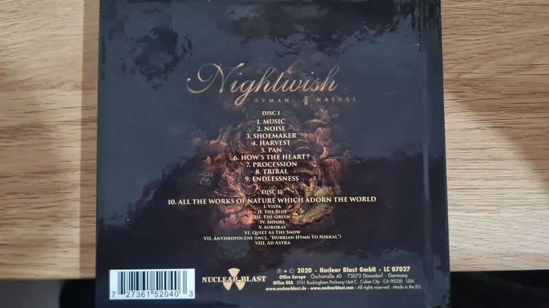 Nightwish - Human Nature - Double CD Carousel 5