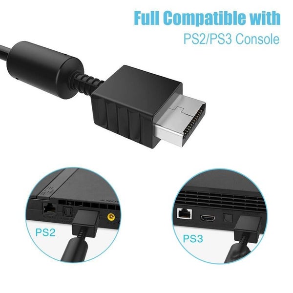 Component AV Video-Audio Cable for PS3(Black) Carousel 4