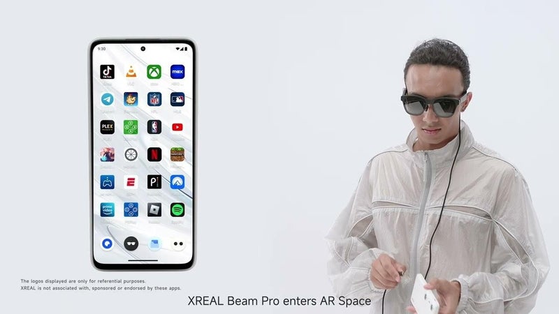 Xreal BEAM Pro 8G+ 256G Google Play Version Ultimate AR Glasses Companion WiFi Carousel 10