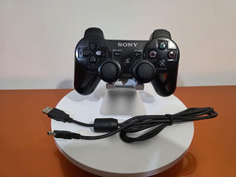 Official Sony PS3 DualShock 3 Wireless Controller with Charging Cable Carousel 1