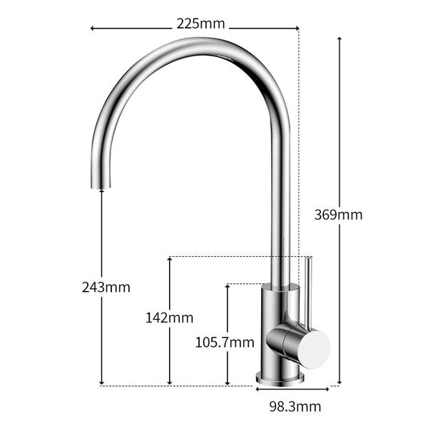 WaterMark Certified Lead-Free Kitchen Mixer – Model 830008 Carousel 17