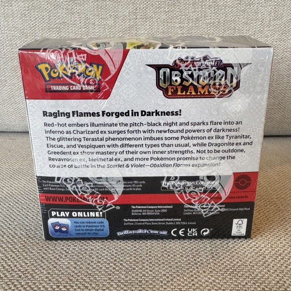 Pokemon Obsidian Flames Sealed Booster Box Carousel 2