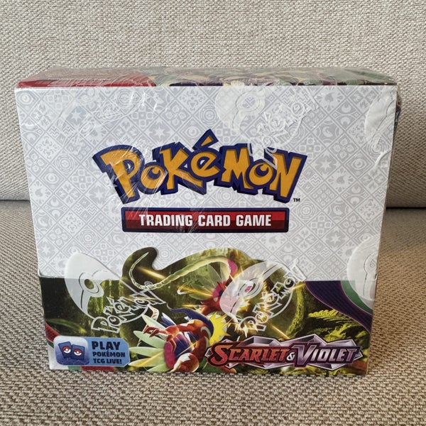 Pokemon Scarlet Violet Sealed Booster Box Carousel 1