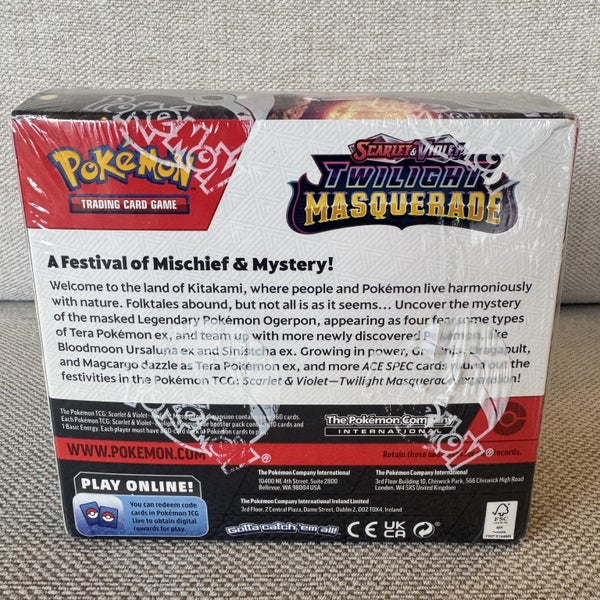 Pokemon Twilight Masquerade Sealed Booster Box Carousel 2