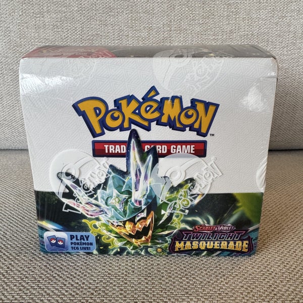 Pokemon Twilight Masquerade Sealed Booster Box Carousel 1