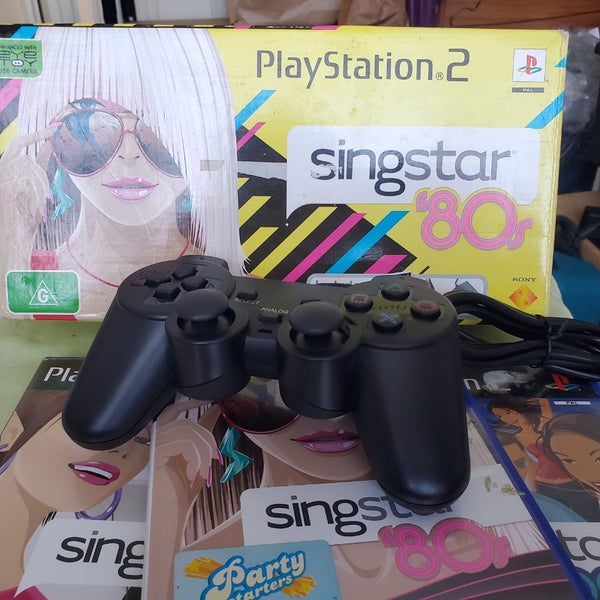 PLAYSTATION 2 SINGSTAR 80s COMPLETE PACKAGE Carousel 1