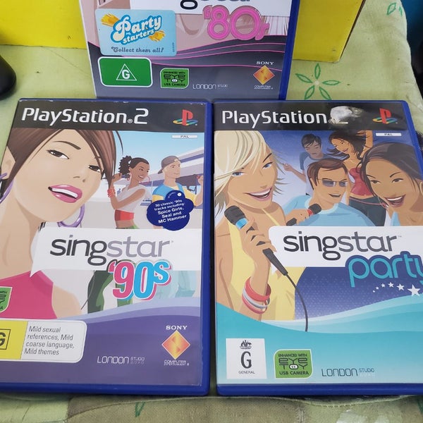 PLAYSTATION 2 SINGSTAR 80s COMPLETE PACKAGE Carousel 2