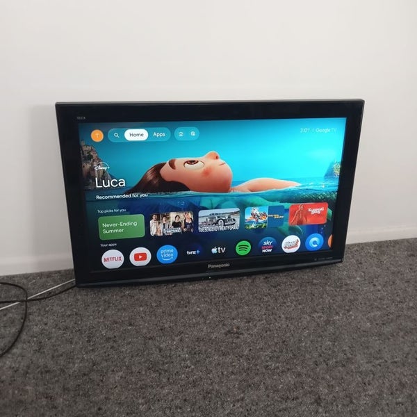 32" Panasonic LCD TV - Wall Mounted - No Bracket Carousel 1