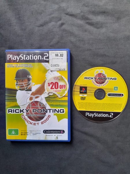 Ricky Ponting International Cricket 2005 Playstation 2 Carousel 1